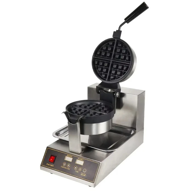 

Commercial and Professional Waffle Stick Maker 1400W Stainless Steel Body Non-stick Waffle Maker With Timer