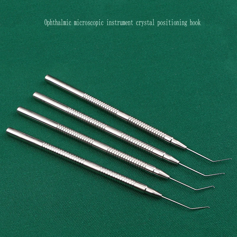 Ophthalmic Microscopic Instruments Fine Splitting Nucleus Knife 90 ° 45 ° Positioning Hook Crystal Positioning Hook