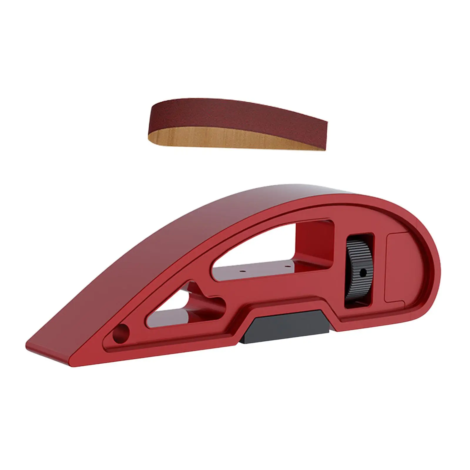 Manual Sanding Belt Holder Sanding Polisher, Versatile, Adjustable Curved Sanding and Polishing Hand Sander Woodworking Tool