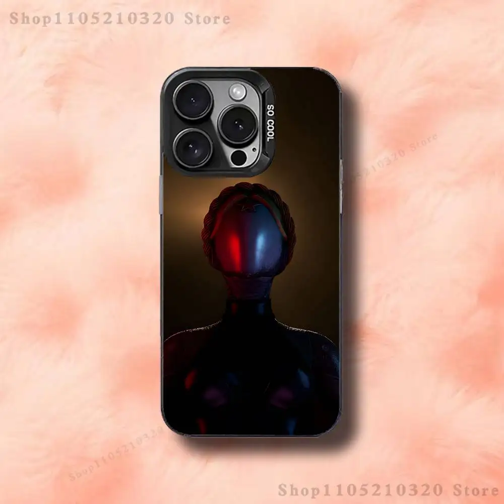 حافظة هاتف Game A-Atomic H-Heart لهاتف iPhone 17,16,15,14,13,12,11,Pro,Max,Plus,E,Air,Mini Black Tpu #4