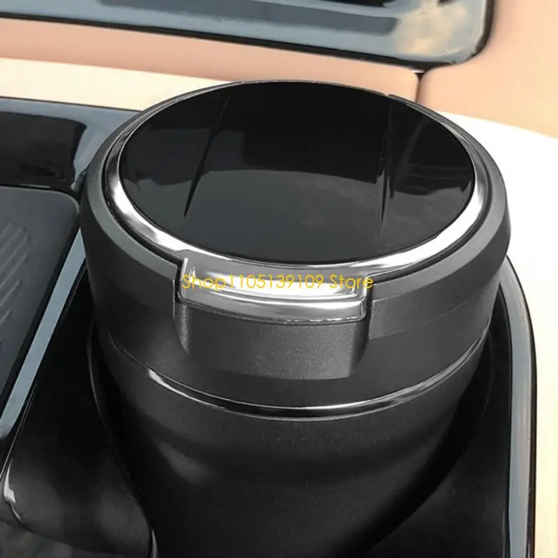 تصميمات حديثة LED LED Car منفضة سجائر خفيفة الوزن مع الضوء LED مع ضوء LED #4