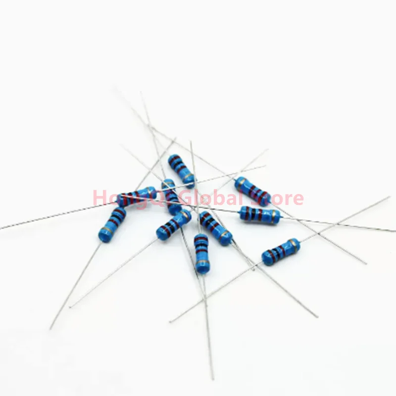 100pcs 1/2w 0.5W 5% Carbon Film Resistor 1R~1M 2.2R 10R 22R 47R 51R 100R 150R 470R 1K 4.7K 10K 47K 1 2.2 10 22 47 51 100 15