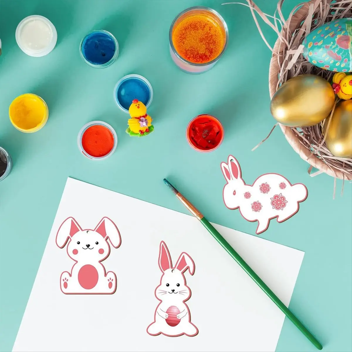 Рисунок 5 - вырезы в виде пасхального деревянного кролика