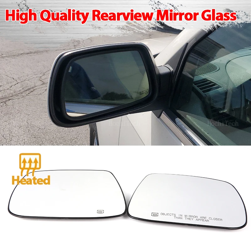 

For Jeep Grand Cherokee 2005-2010 5142875AA, CH1324102 5142874AA, CH1325102 Car Left or Right Side Heated Wing Mirror Glass