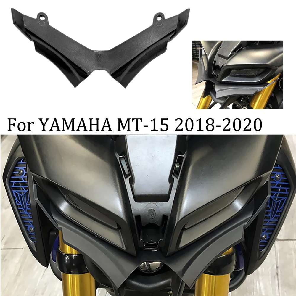 

Передняя Пневматическая обтекатель крыла для Yamaha MT15 MT-15 2018-2021, Черная