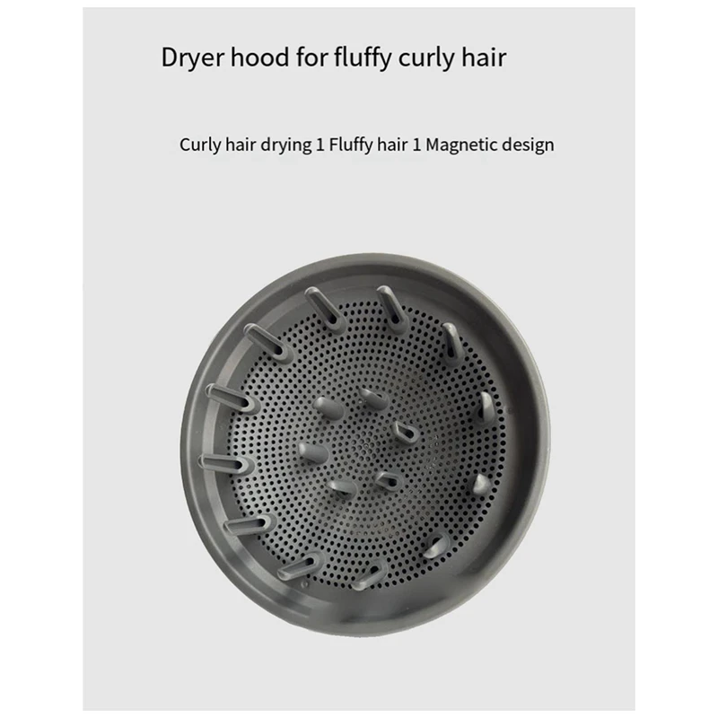 LF03 SE Cabelo Secador Difusão Perm, Curling Air Nozzle, Preto, Metal Hanger, Acessórios, Adequado para LF03