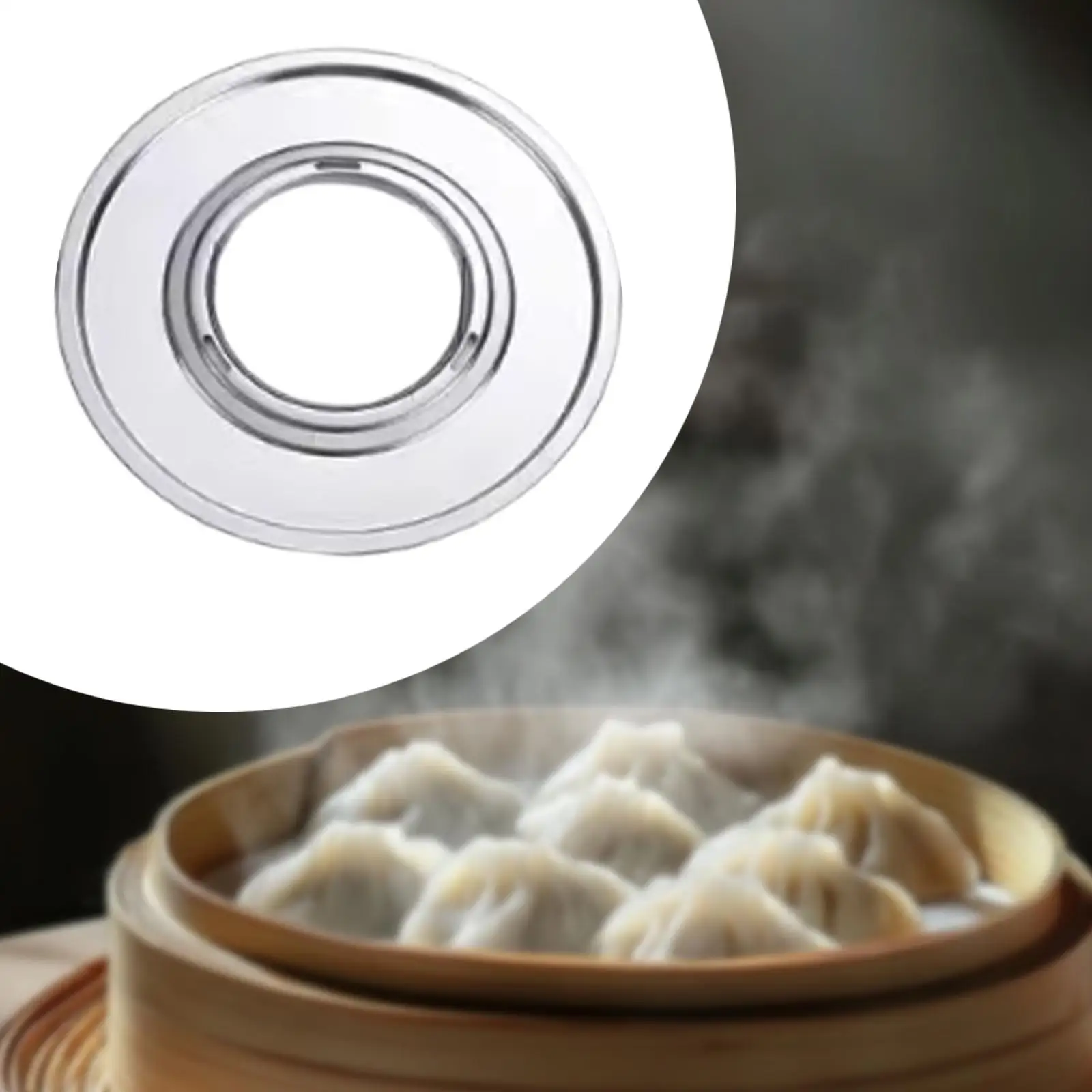 

Stainless Steel Steamer Ring Bracket Sheet 9 inch for Vegetable Rice