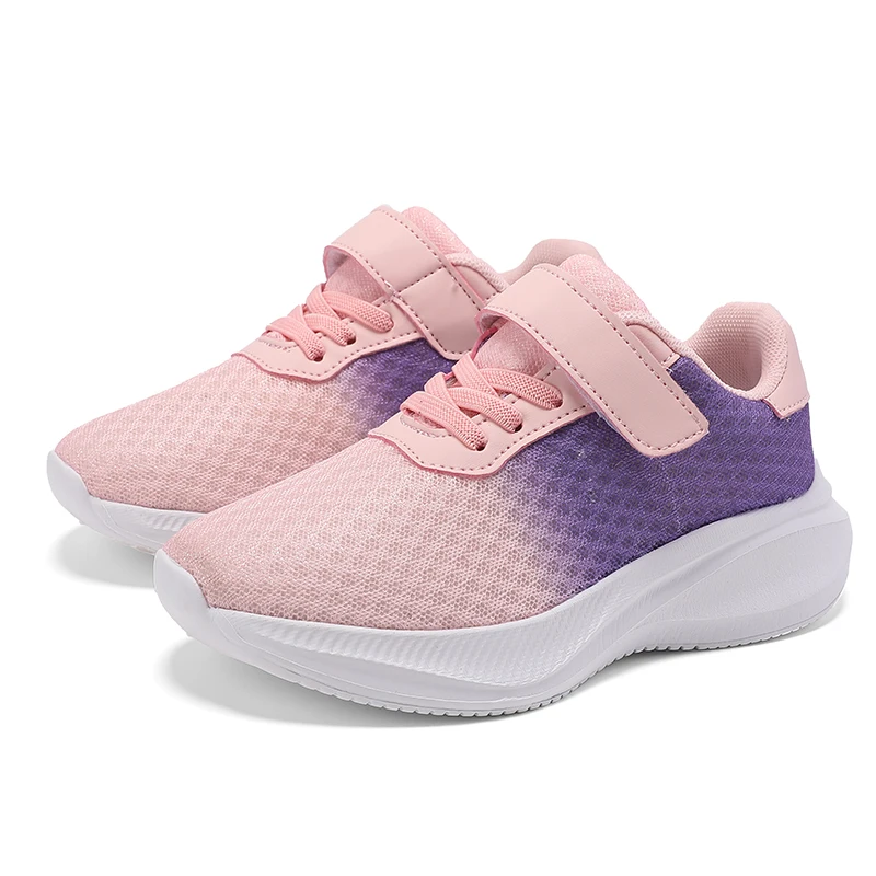 

Kids Outdoor Daily Sport Sneakers Open Air Circulation Mesh Cushioned Insole Slip Resist Kindergarten Casual Walking Shoe