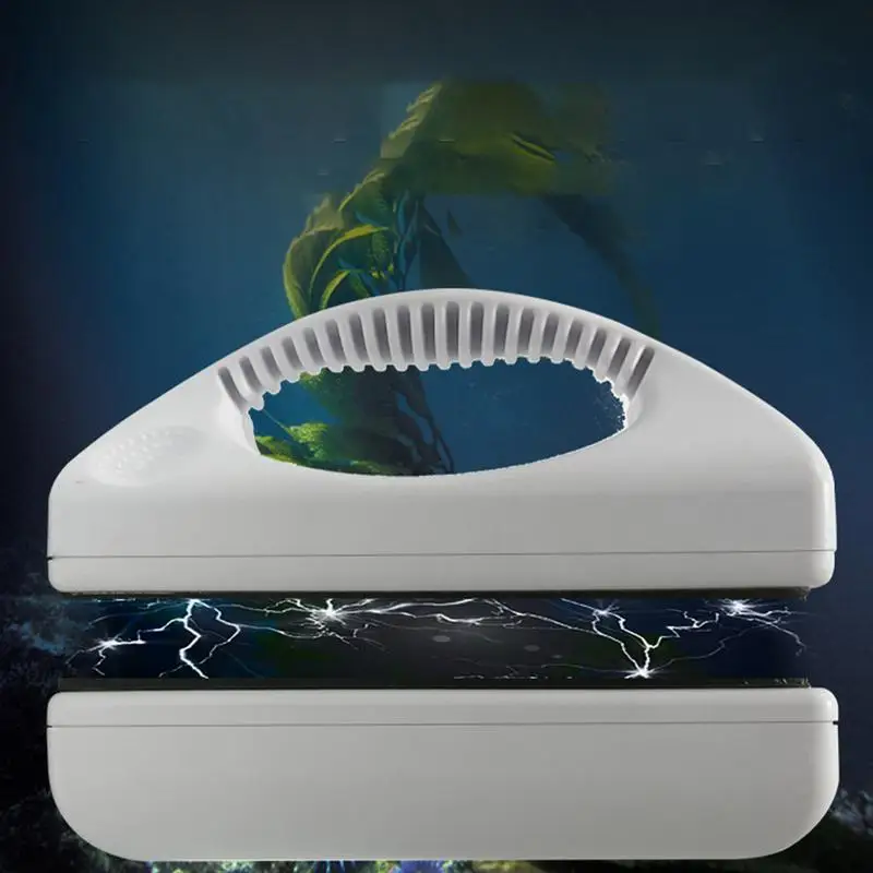 حوض السمك فرشاة مغناطيسية قوية المغناطيسي خزان الطحالب مزيل العائمة حوض السمك الغسيل تنظيف أداة للبقع مقياس صعب إلى