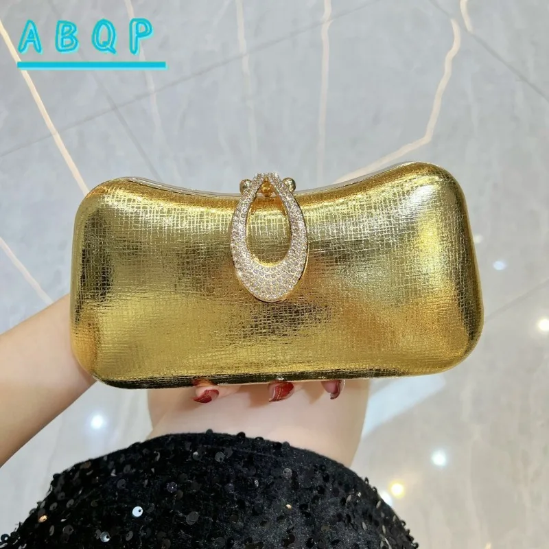 

Новая вечерняя сумочка-клатч с бриллиантами, блестящая банкетная сумочка-клатч, высококачественная модная женская сумка через плечо.