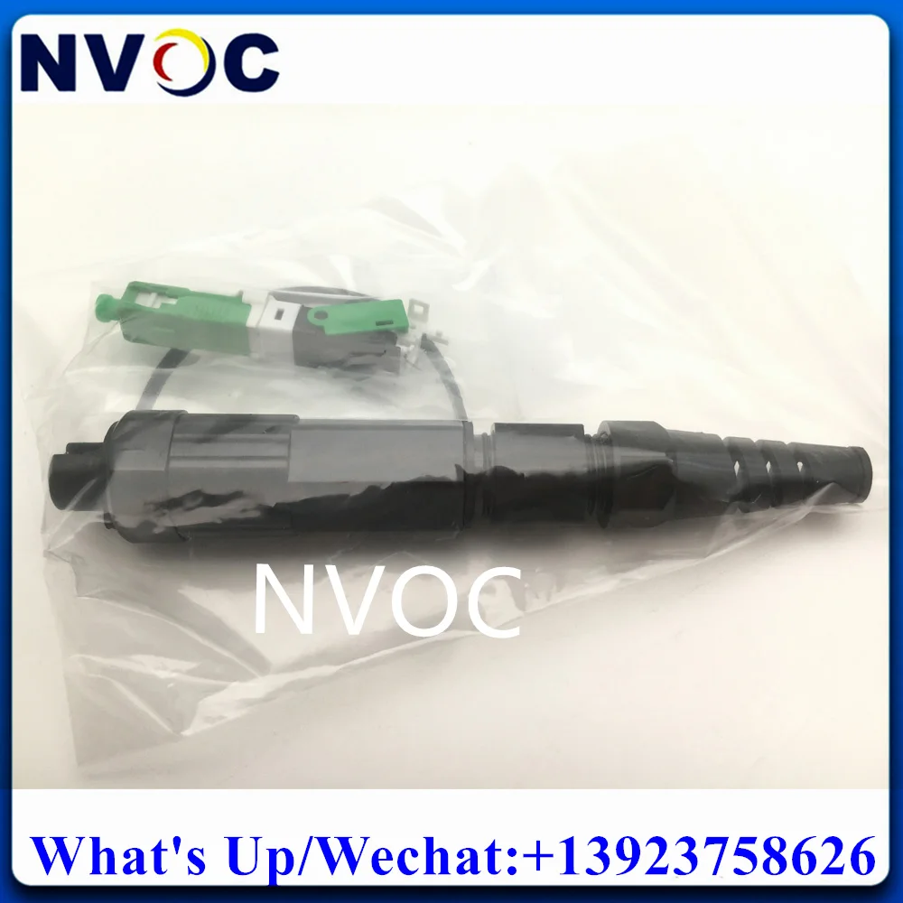 10Pcs Outdoor Waterproof ESC250D Assembly Optic Mini IP SCAPC SCUPC Field Installable Fast Connector Compatible with Hua Wei