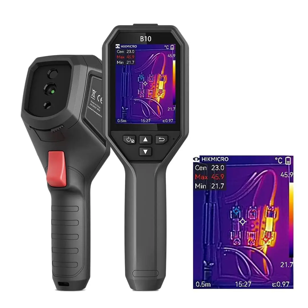 B10 Thermal Camera 256 x 192 IR Resolution with  Visual Camera, Thermal Imaging Camera for Home Inspection, 25 Hz Re