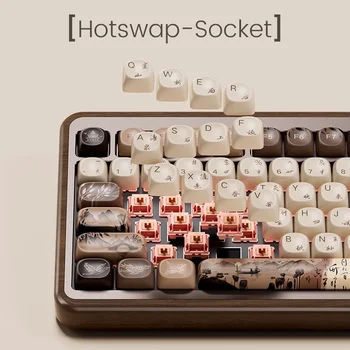 8 best sales लकड़ी का कीबोर्ड - №1