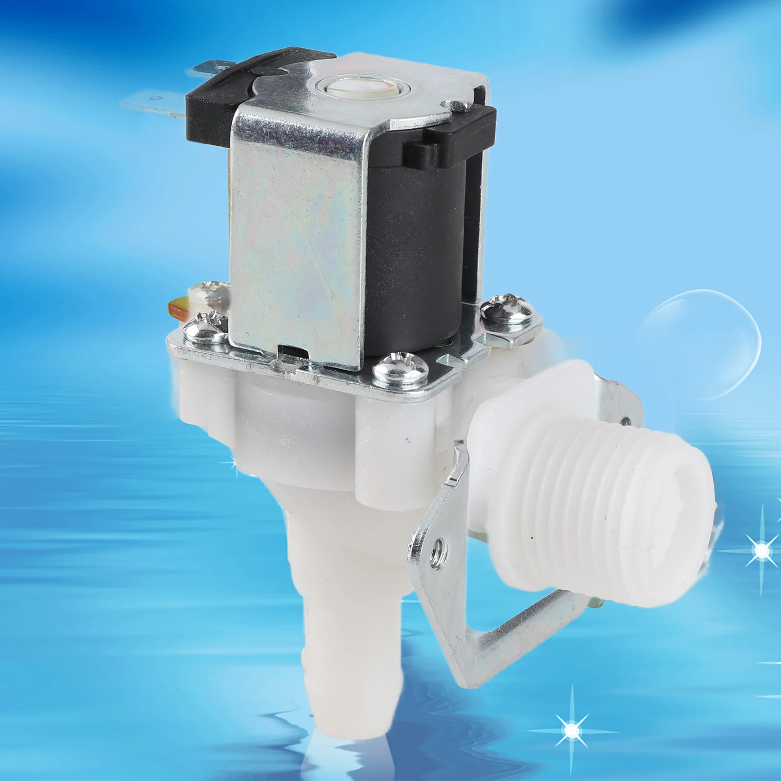 12V DN15 G1/2 Plastic Electromagnetic Valve Normally Closed Water Inlet Switch N/C Water Inlet Valve Electric Solenoid Valve