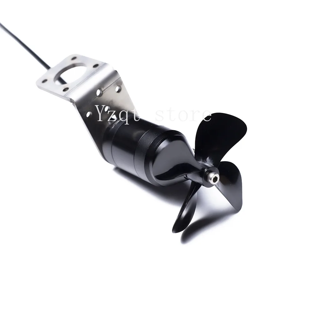 

APISQUEEN X3 Underwater Thruster 260W 24V Thrust 2.6KG Adapted Model Boat ROV with Mounting Seat