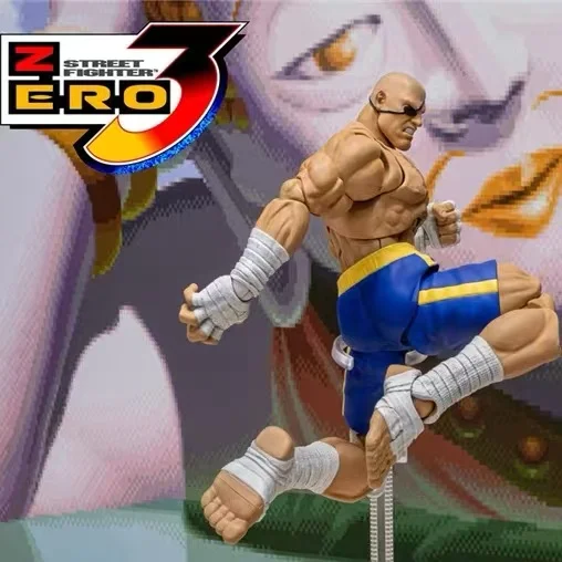 متوفر في المخزون ST Storm Toys ARENA Street Fighter 3 1:12 Figurki Shagat، Figurki Akcja، مجموعة هدايا Ozdoby Modelarskie..