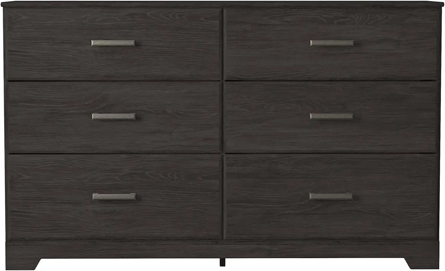 6 Drawer Wide Dresser, Morden Stroage Cabient ,Large Capacity,for Bedroom Entryway, Black,Brown,White