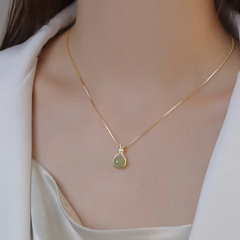 Nowość w stalowym naszyjniku ze stali nierdzewnej 316L Mint Green Purple dla kobiet w stylu vintage Girl Choker Neck Chain Biżuteria Hurtownia — zdjęcie 6