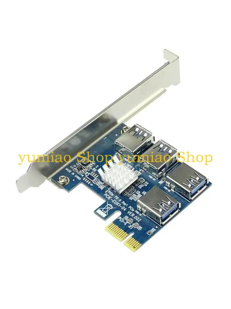 

587B PCI for Express 1x to16x Powered Riser Adapter Card USB Extension Cable 16X