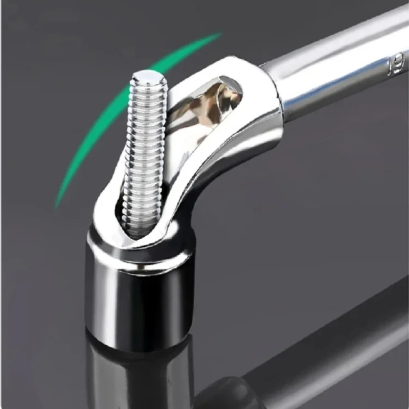 

Аппаратные средства Перфорированный ключ для зеркала L-образный коленчатый торцевой ключ Фрезерный ручной трубный ключ