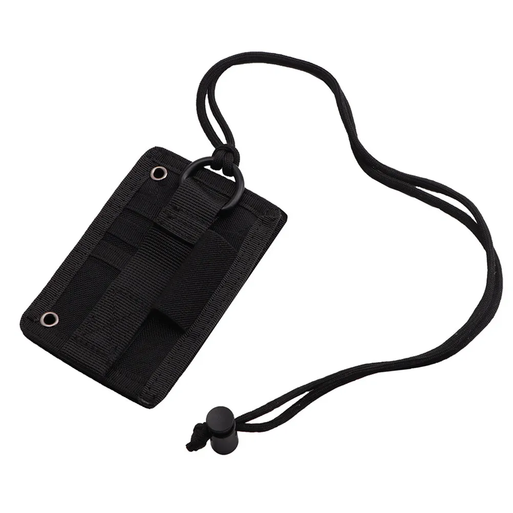 

Нейлоновый чехол-держатель для бейджа с прозрачным окошком для пропуска, удостоверения личности, водительских прав, дебетовых карт, для школы, офиса