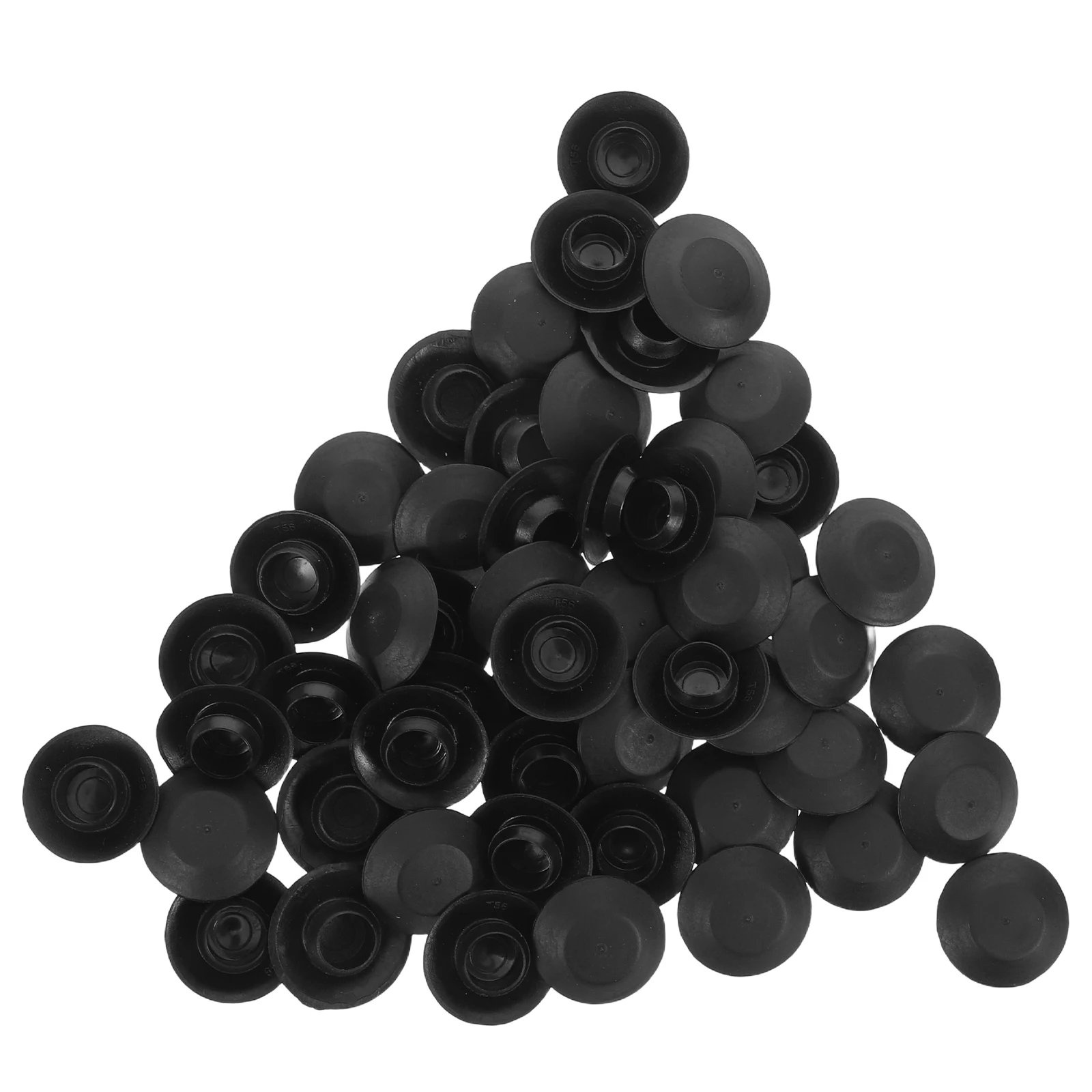 

100 шт. автомобильные декоративные крышки, универсальные пластиковые крышки для кнопок, пылезащитные автомобильные аксессуары для интерьера для отверстия для фиксатора крыши автомобиля