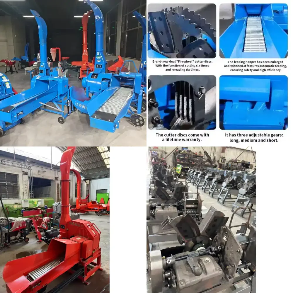 

Farm Use 3 Ton/h High Spray Chaff Cutter Chopping Machine Agriculture Fodder Grass Maize Stalk Animal Corn Silage Chopper