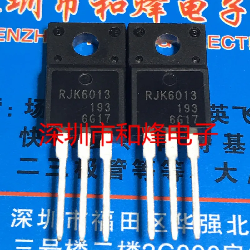 

Original 5pcs/ RJK6013 TO-220F 600V 11A