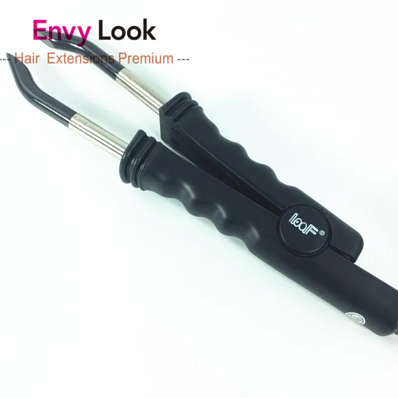 

Envy Hair Extension Iron Connector Machine Salon Iron Tool Black Or Red Color Hair Connector Tools Temperature Heat Connector