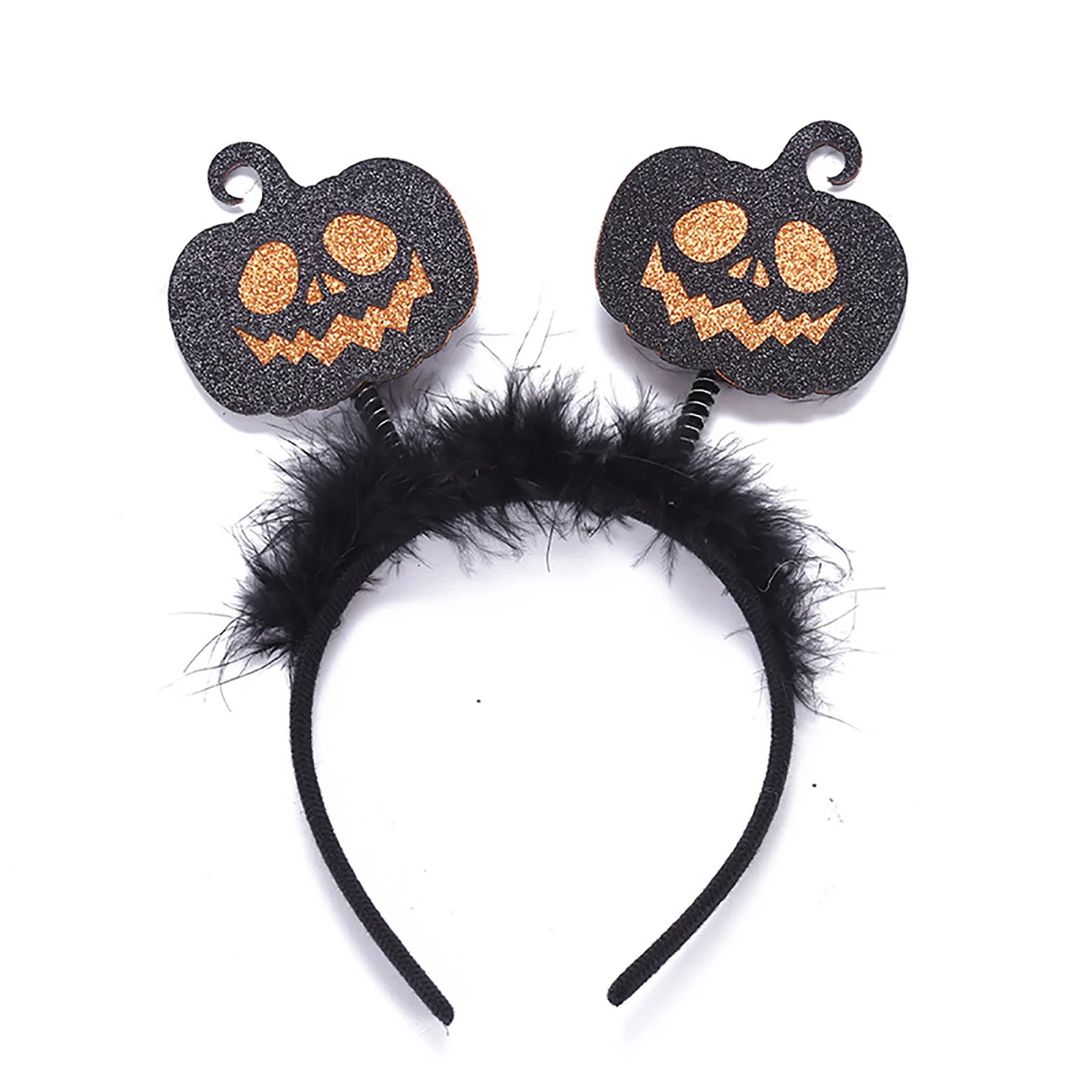 Halloween Festival Party Pumpkin Headband Gifts Headwear Glasses Magic Wand for Performance Decoration Props Masquerade Cosplay