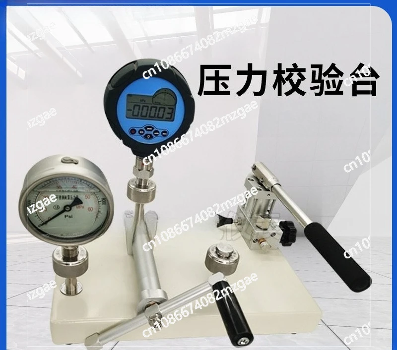 Pressure Calibration Bench Pressure Gauge Calibrator Device Manual Liquid Gas Oil Water Intelligent Bench Negative Pressure