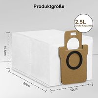 Multi-Robot Dust Bags For Dreame L20 Ultra L10s Ultra S10 S10 Pro & XIAOMI X10+ Omni 1S B101CN Vacuum Parts