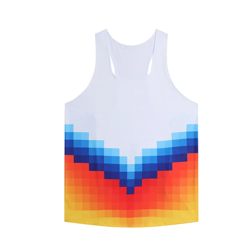 Adult Men Women Running Outdoor Shirts Tight Gym Tank Top Fitness Sleeveless T-shirts Sport Exercise Basketball Marathon Vest A2