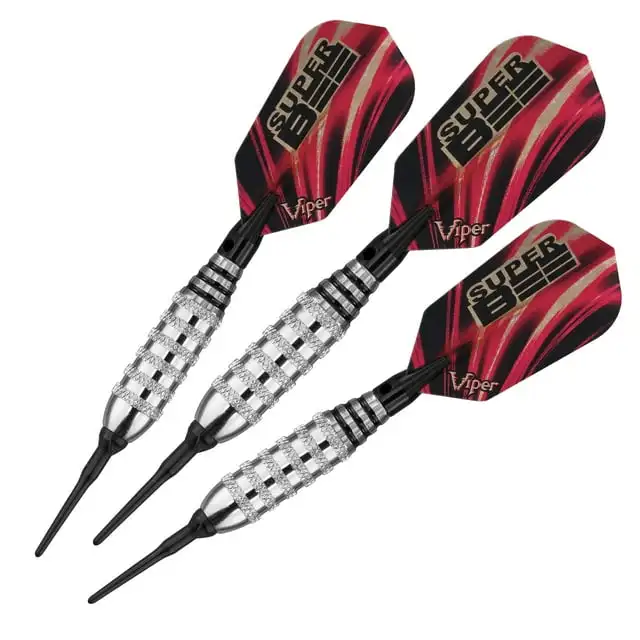 

Viper Super Bee Juego de Dardos de Punta Suave, 16 Gramos, Plateado