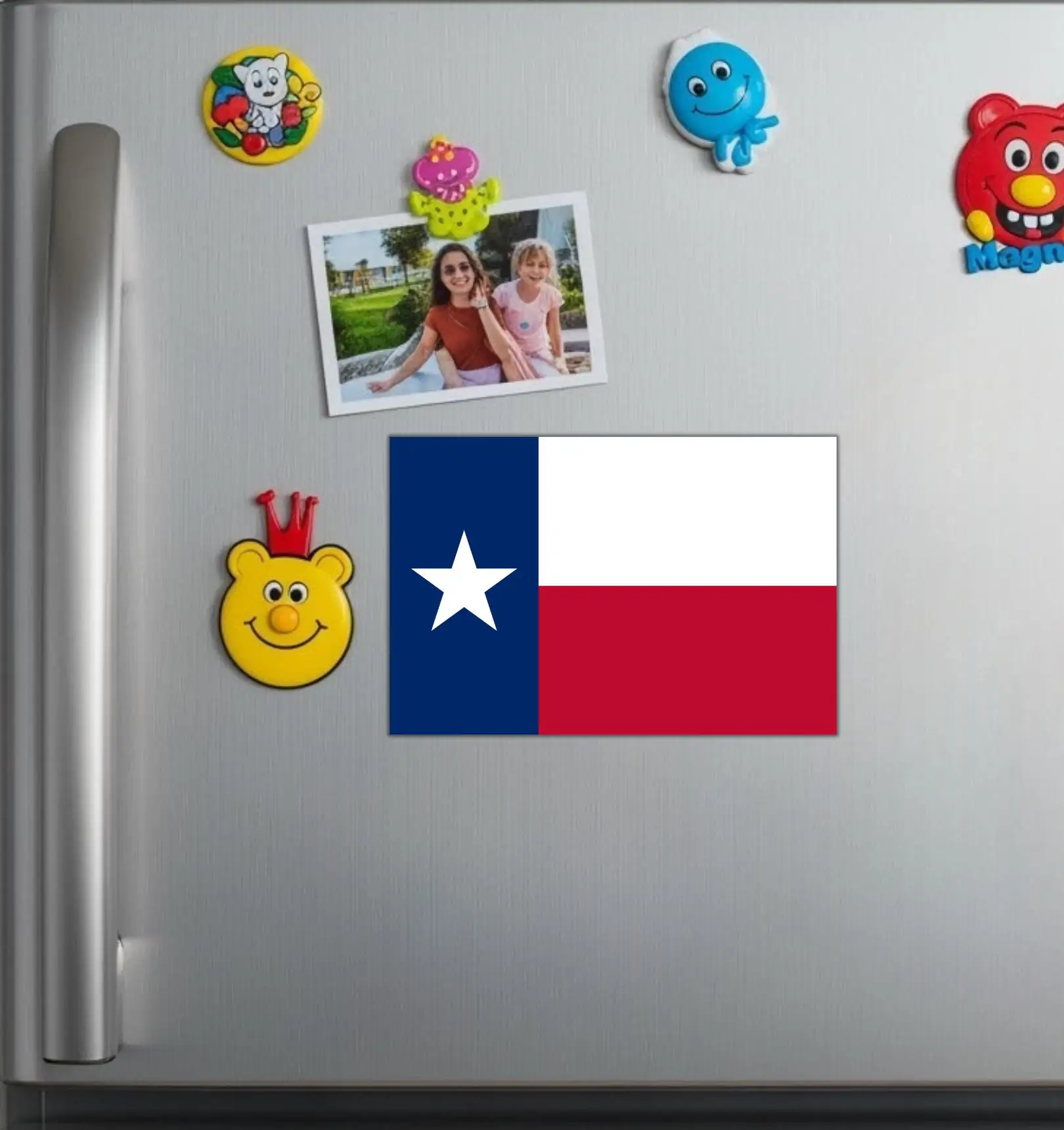 Texas State Flag Vinyl Sticker For Laptop And Water Bottle Self Adhesive Decal