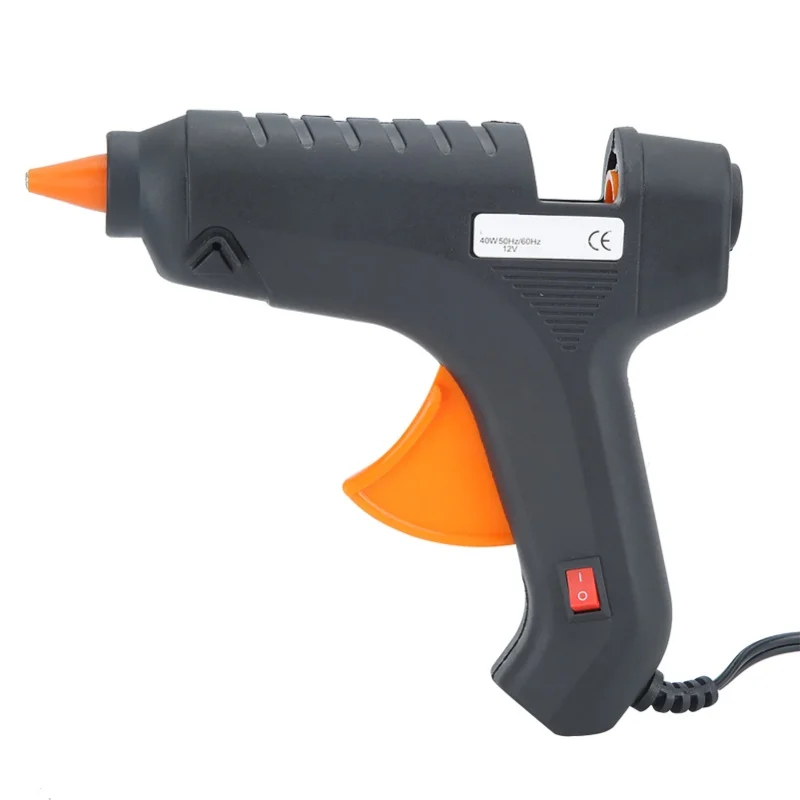 12V 40W Electric Hot Melt Glue Gun DIY Art Crafts Heat Repair Tool For Courtyard Decor Christmas Tree Model Tool