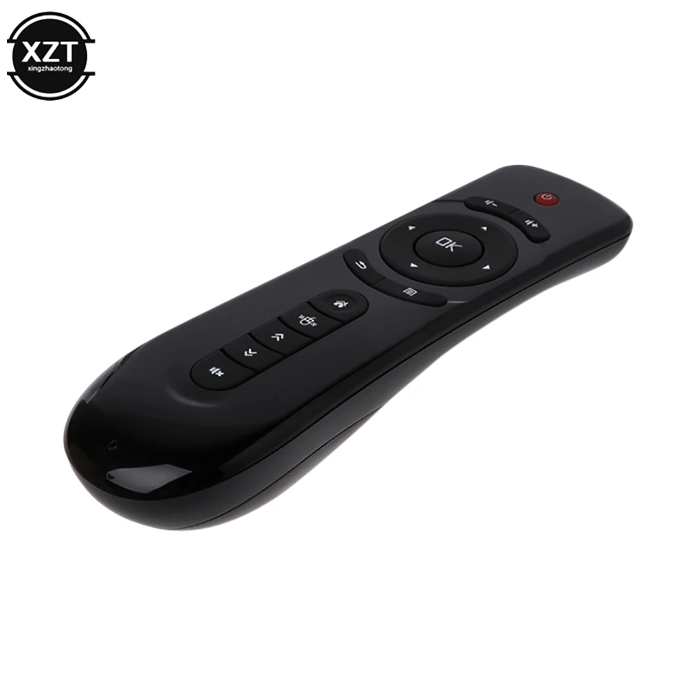 T2 Gyroscope Mini Fly Air Mouse 2.4GHz Wireless Keyboard Remote Control 3D Sense Motion Stick for Android Smart TV Box