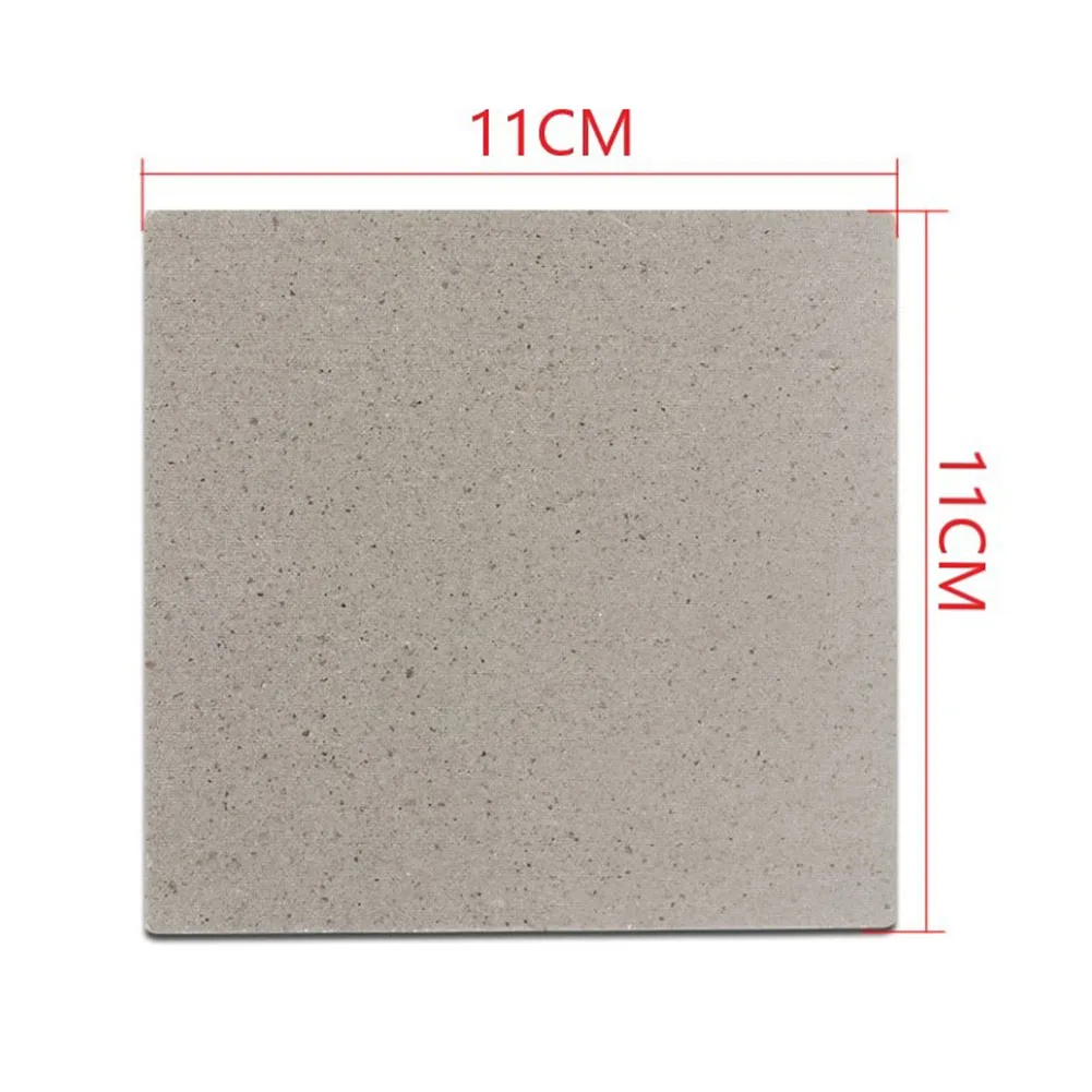 5pcs Universal Microwave Oven Mica Sheet Wave Guide Replacement Cover Sheets 11x11cm Microwave Oven Mica Plate Mica Sheet