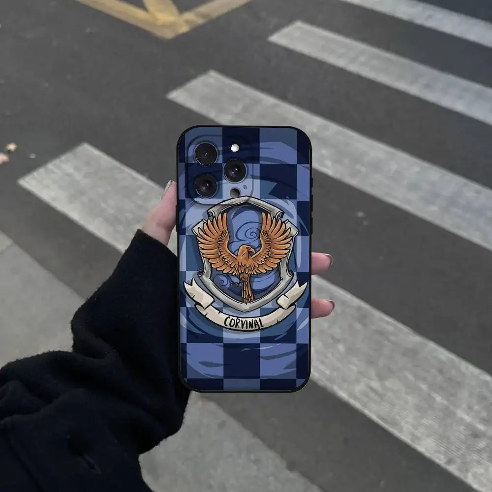حافظة هاتف H-Harries P-Potter لهاتف آيفون 16 15 11 13 14 Pro Max 7 8 Plus X Xr Xs Max 12 حافظة لهاتف آيفون 16 15 11 13 14