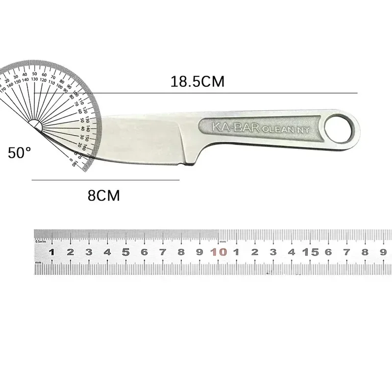 KB 1119 شفرة ثابتة مستقيم سكين البرية بقاء أداة التكتيكية المحمولة سكينة للاستعمال الخارجي غمد متعدد الوظائف الفولاذ المقاوم للصدأ