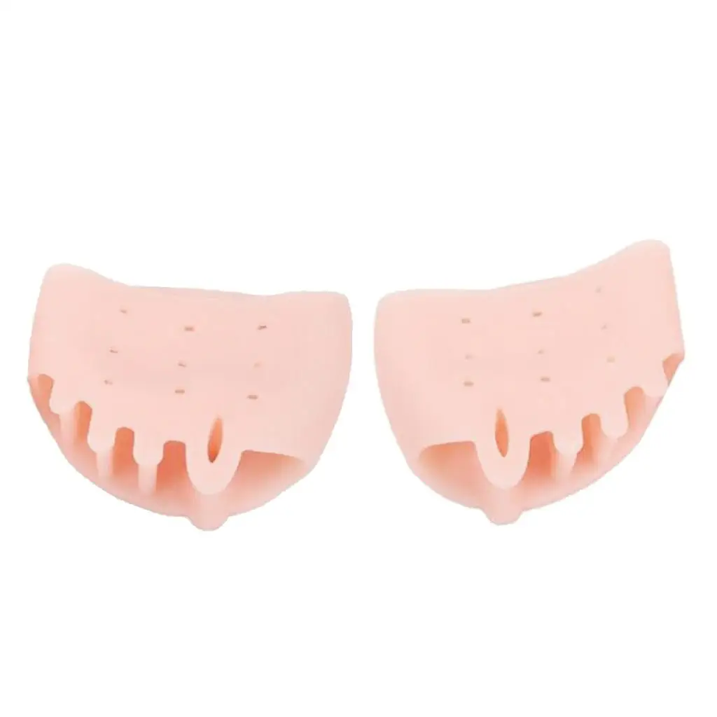 1 paar Gel Valgus Corrector Toe Spacer Straightener Toe Separators Pad