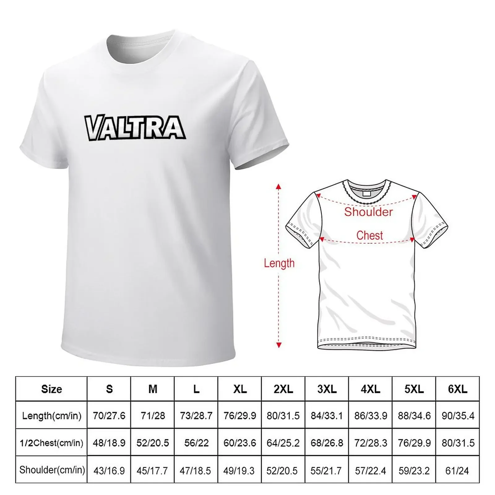 Valtra T-Shirt vintage anime shirt blacks mens t shirts top quality