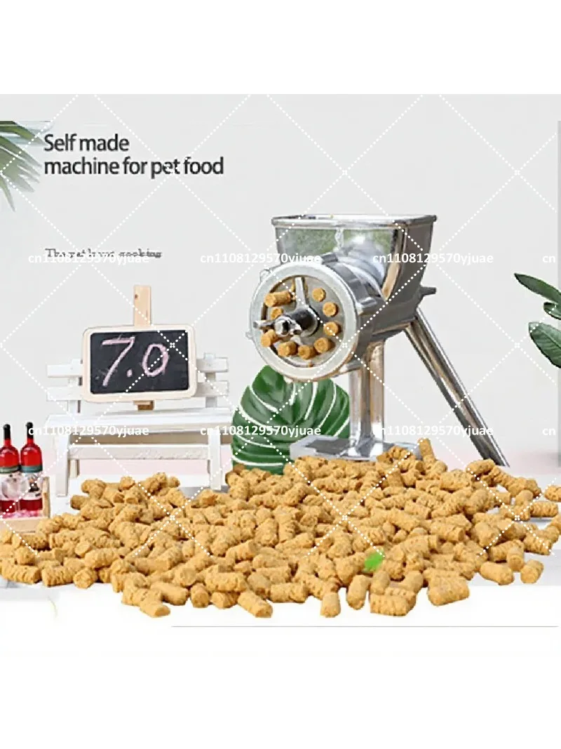 Household manual fish poultry rabbit feed pellet making machine bird feed extruder processing tool