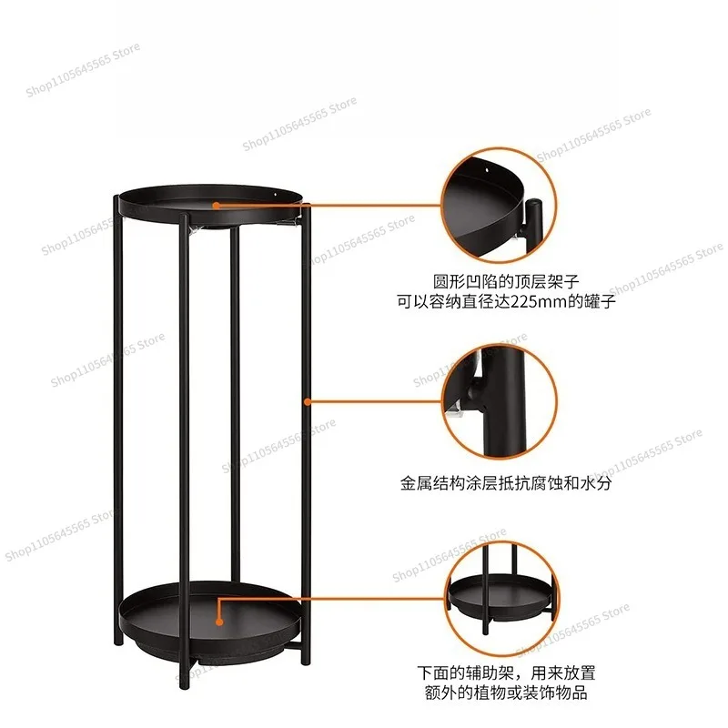 For Plant and Flower Bracket Indoor and Outdoor Small Object Metal Bracket