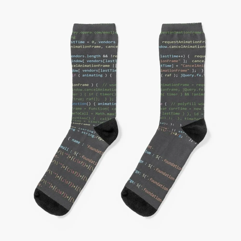 Programming source code Socks winter gifts soccer anti-slip shoes crazy Socks Men's Women's