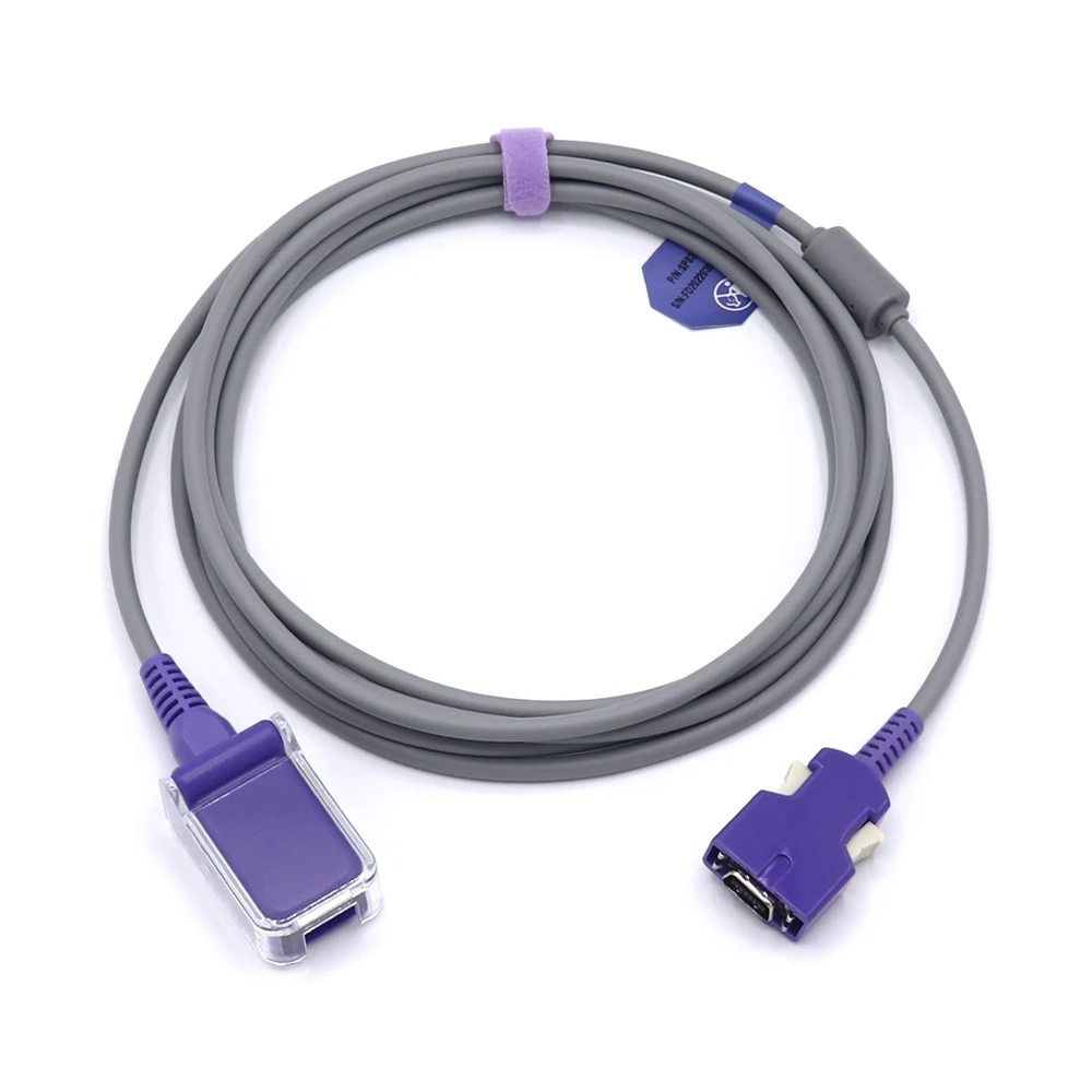 Sp02 Sensor Cable AMP 14Pin to DB9F Wires for Nellcor DOC-10 Spo2 Adpter Cables fast shipping