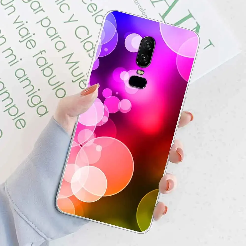For OnePlus 6 Case Cover Marble Transparent Silicone Soft TPU For OnePlus 6T Phone Fundas Case ForOnePlus6 6T Coque Shell Bumper