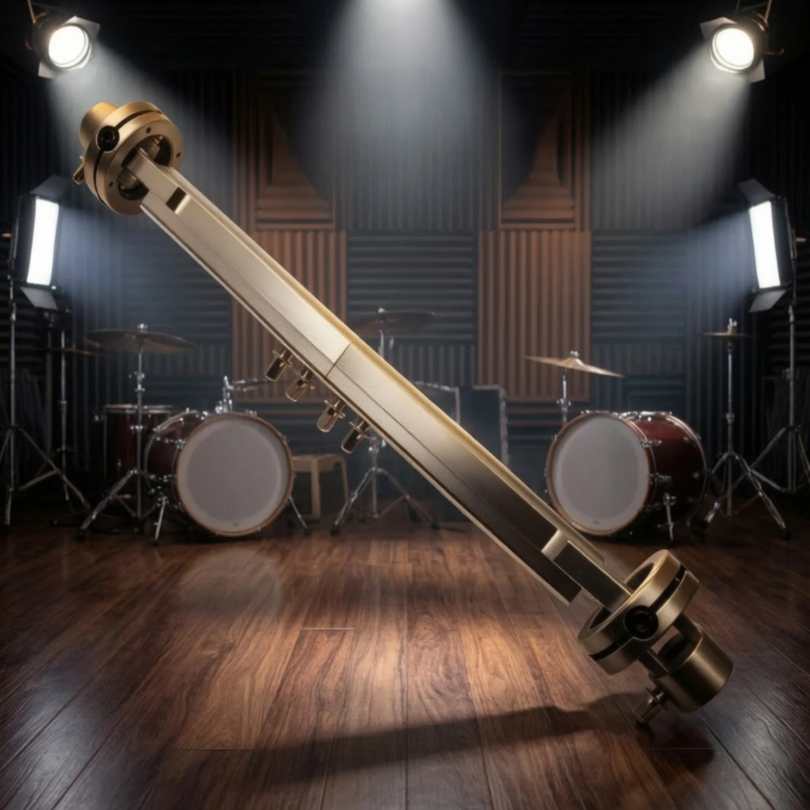 Drum Double-Pedal Linkage Connector Rigid Aluminum Alloy Drum Pedal Connector Long-Lasting Sturdy for Drummers