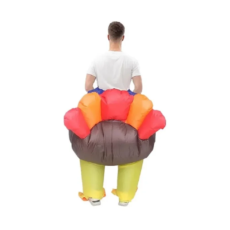 Nouveau adulte drôle dinde gonflable Costume Halloween Thanksgiving pâques Bar discothèque Cosplay Costume mascarade Cosplay