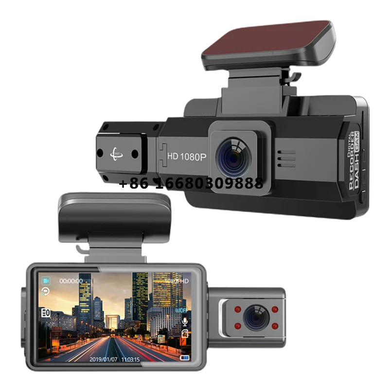 

2 lens Dash Cam Cars 1080P Inside Video Recorder WIFI Black Box Car Dvr Night Vision for Vehicle Car Assecories